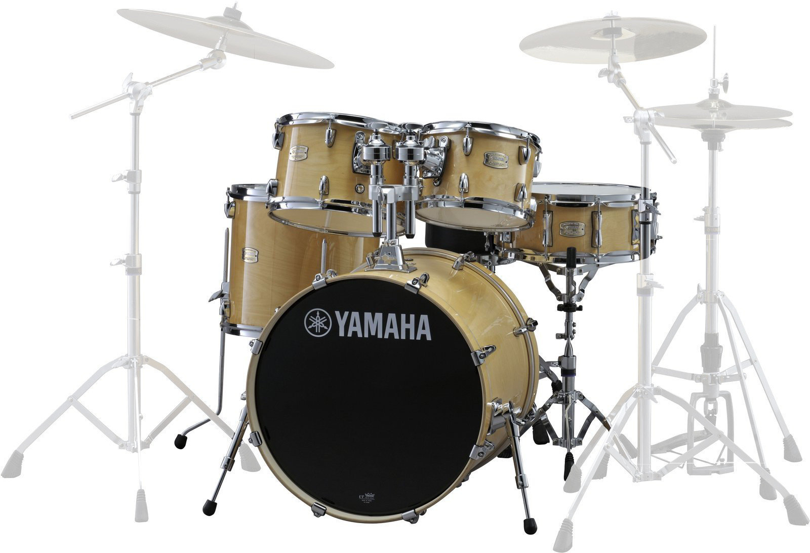 Akustik-Drumset Yamaha Hybrid Stage Custom pack Natural Wood