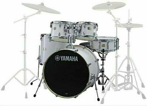 Akustik-Drumset Yamaha Hybrid Stage Custom pack Pure White - 1