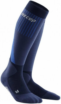 Running socks
 CEP WP20DU Winter Compression Tall Socks Navy II Running socks - 1
