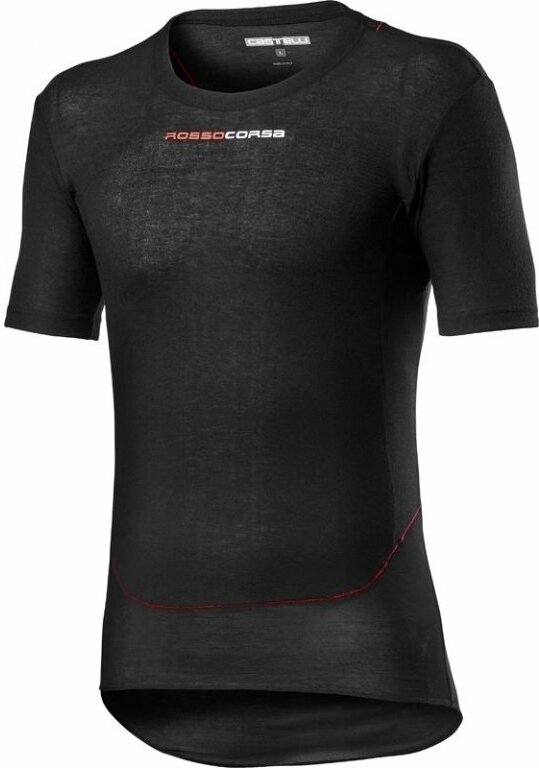 Cycling jersey Castelli Prosecco Tech Long Sleeve Functional Underwear Black XS