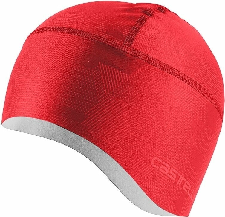 Велосипедна шапка Castelli Pro Thermal Red UNI Шапка