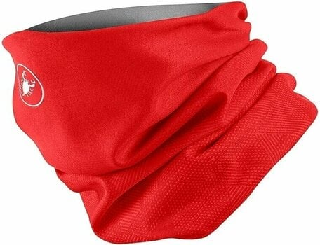 Cappellino da ciclismo Castelli Pro Thermal Red UNI Scaldacollo - 1