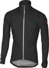 Fahrrad Jacke, Weste Castelli Emergency 2 Rain Light Black