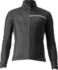 Cycling Jacket, Vest Castelli Squadra Stretch Light Black/Dark Gray