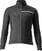 Biciklistička jakna, prsluk Castelli Squadra Stretch Light Black/Dark Gray 3XL Jakna