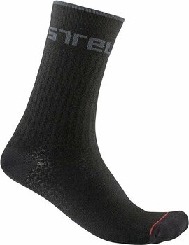 Cycling Socks Castelli Distanza 20 Sock Black S/M Cycling Socks - 1