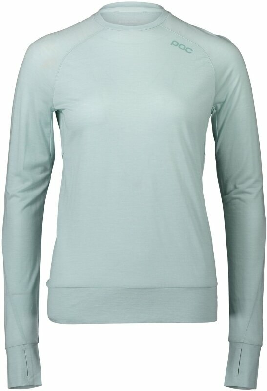 Tricou ciclism POC Light Merino Jersey Tricou Apophyllite Green L