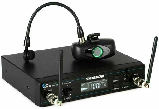 Auscultadores sem fios Samson AWX Headset System K - 1