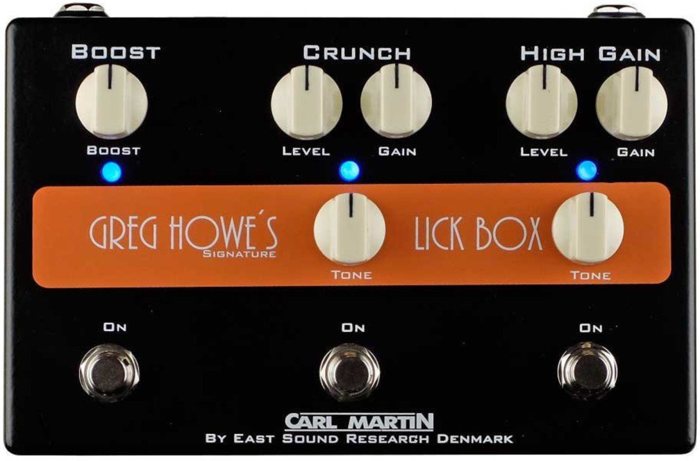 Efeito para guitarra Carl Martin Greg Howe's Signature Lick Box