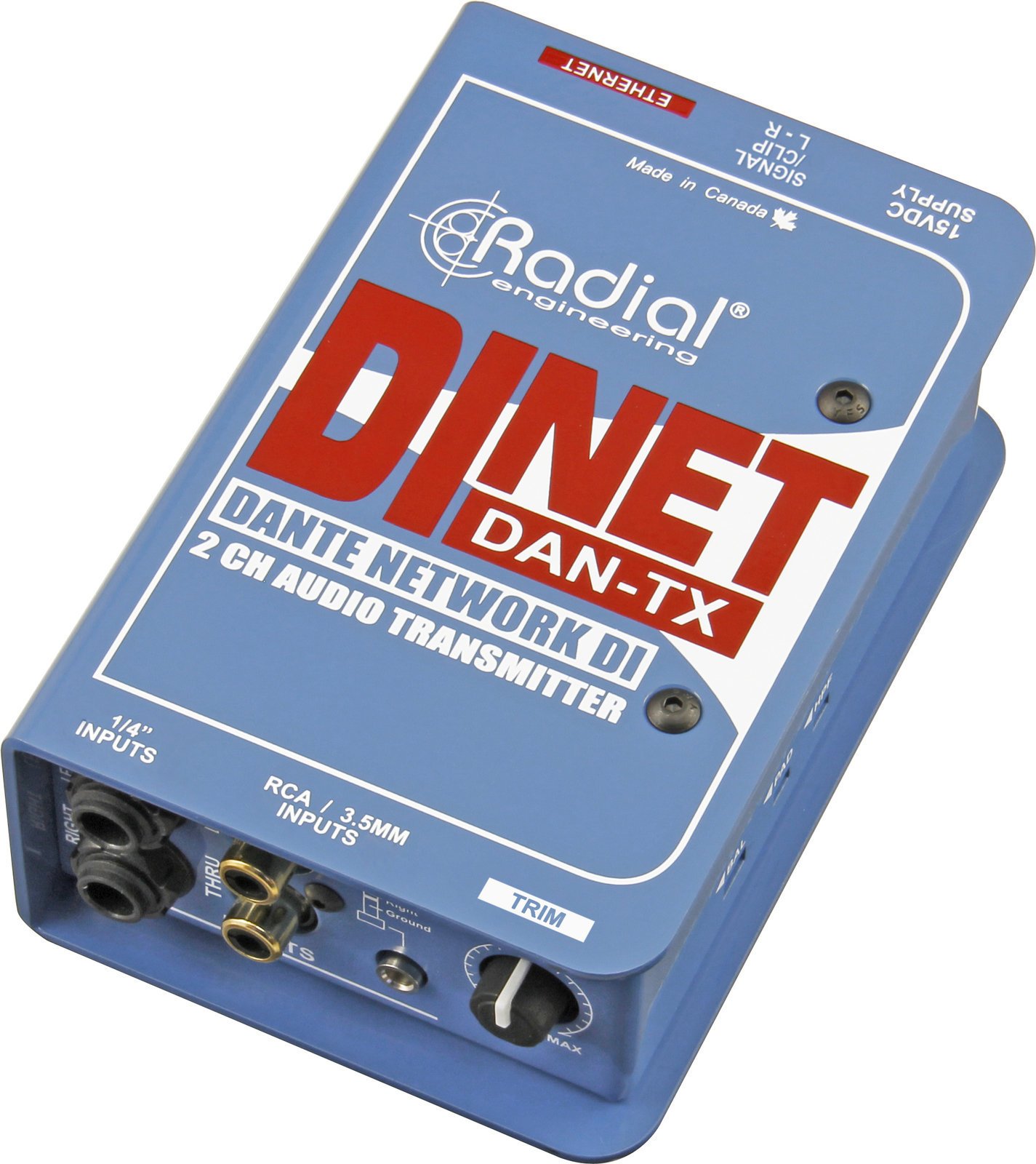 Zvučni procesor Radial DiNET DAN-TX2