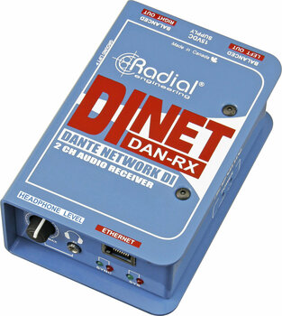 Звуков процесор Radial DiNET DAN-RX2 - 1