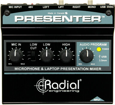 Analoog mengpaneel Radial Presenter - 1