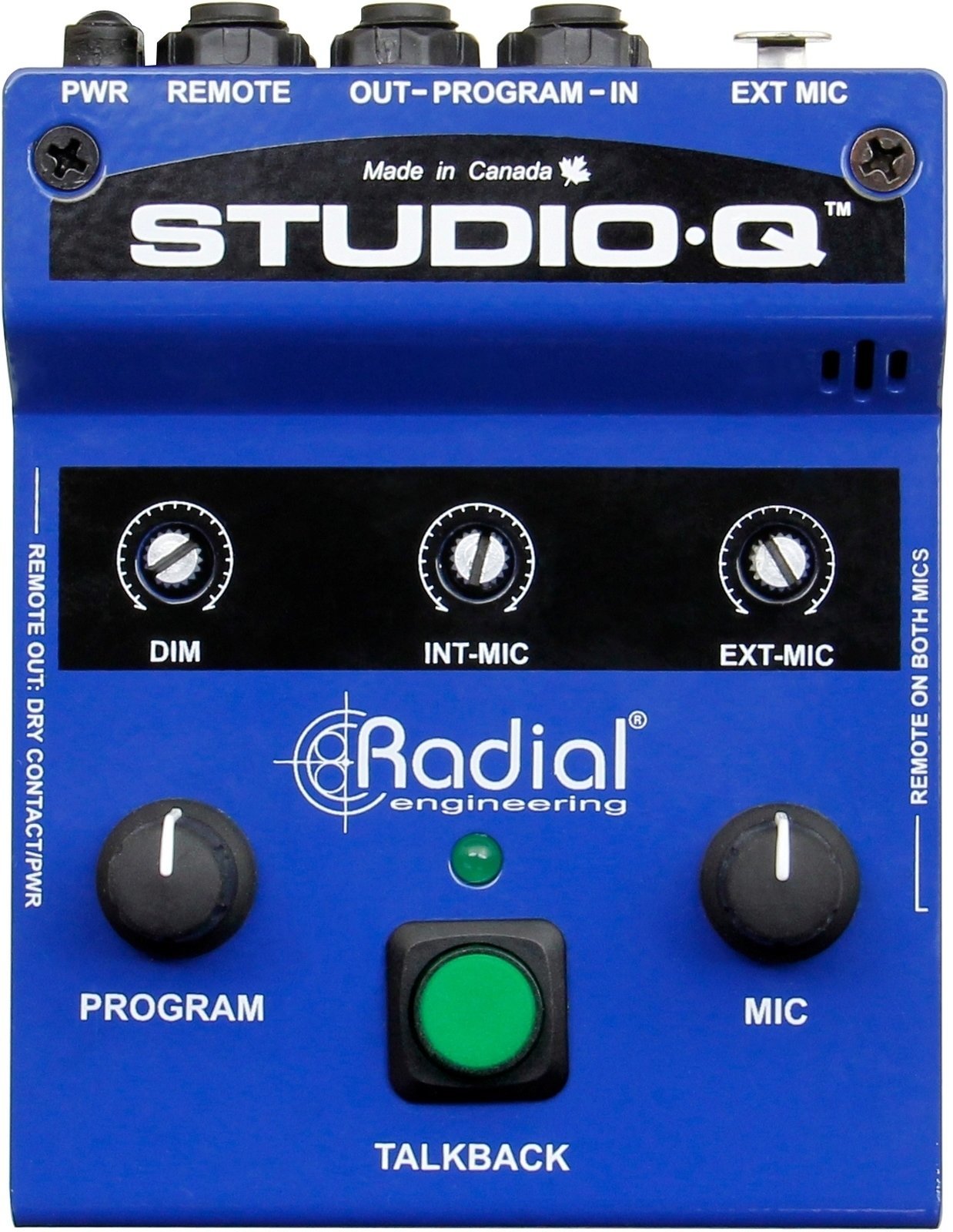 Przedwzmacniacz mikrofonowy Radial StudioQ Przedwzmacniacz mikrofonowy