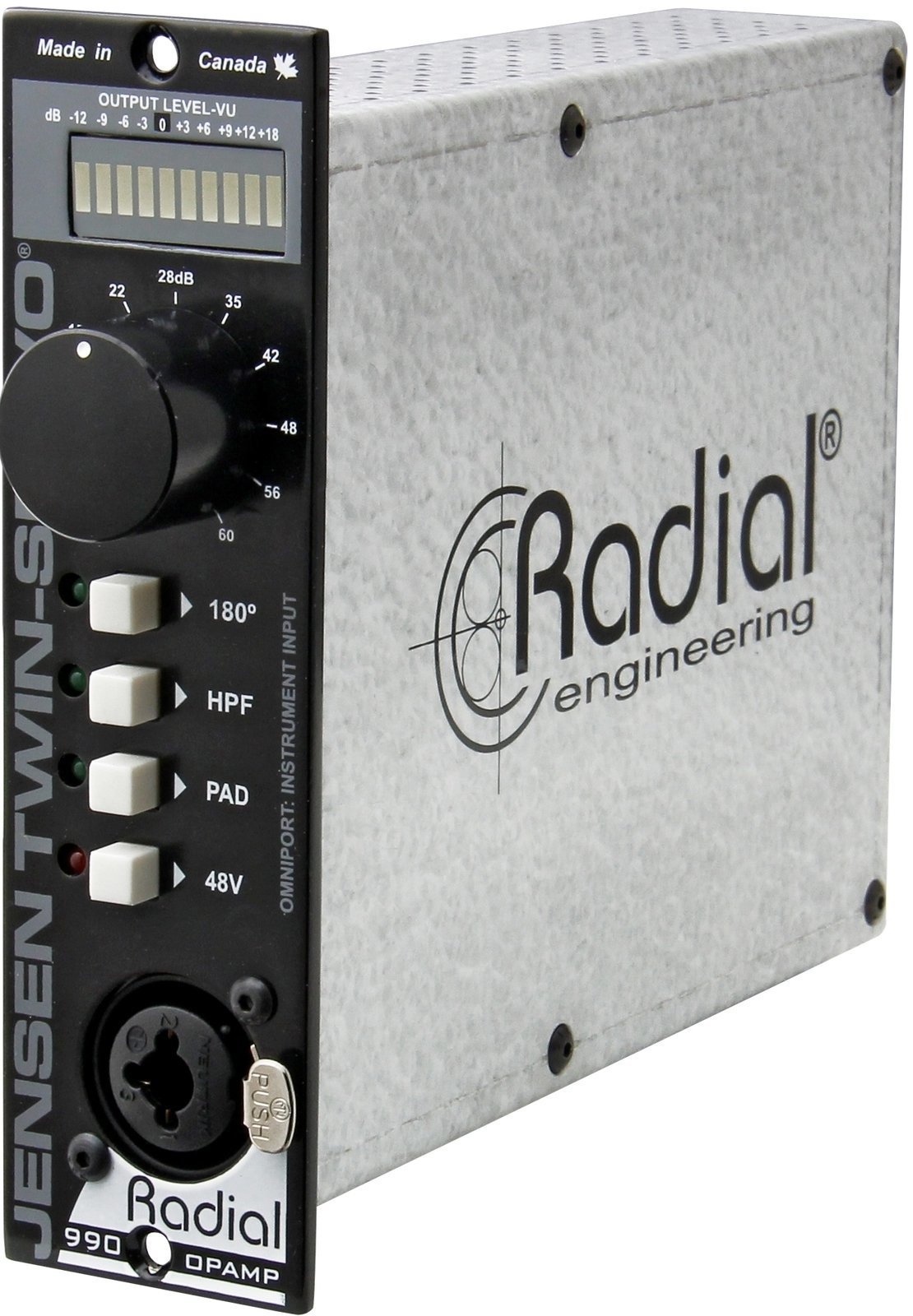 Microphone Preamp Radial Twin-Servo Microphone Preamp