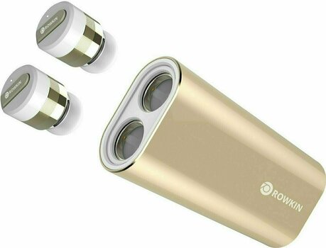 Intra-auriculares true wireless Rowkin Bit Charge Stereo Gold - 1