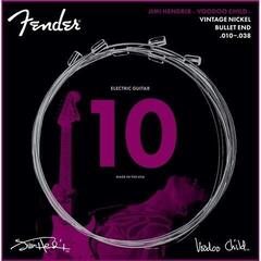 Elektromos gitárhúrok Fender Hendrix Voodoo Child Bullet Nickel 10-38 Elektromos gitárhúrok