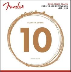 Saiten für Akustikgitarre Fender 860XL Phosphor Bronze 10-48 Saiten für Akustikgitarre