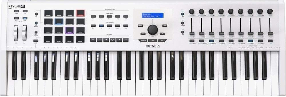 MIDI keyboard Arturia Keylab mkII 61 WH