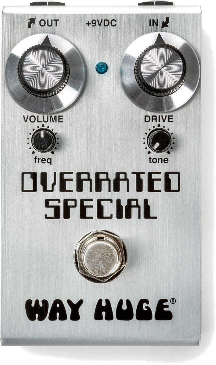 Efeito para guitarra Dunlop Way Huge Smalls Overrated Special Overdrive