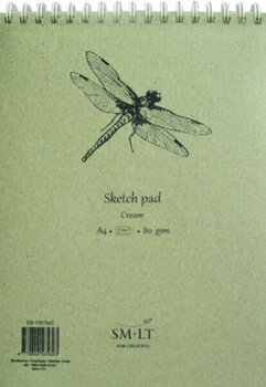 Livro de desenho Smiltainis Sketch Pad A4 80 g - 1