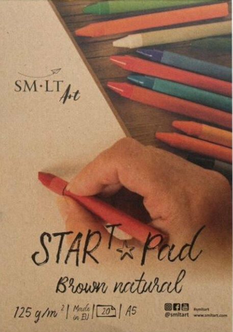 Sketchbook Smiltainis Sketch Pad Skitsebog 20 A5 125 g