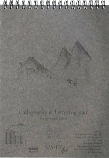 Sketchbook Smiltainis Calligraphy and Lettering Sketchbook 30 A4 100 g