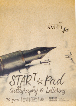 Sketchbook Smiltainis Calligraphy and Lettering Sketchbook 30 A5 90 g - 1