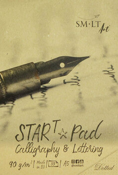 Sketchbook Smiltainis Calligraphy and Lettering Sketchbook 30 A5 90 g - 1