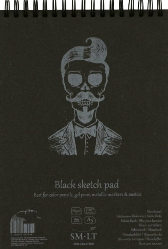 Sketchbook Smiltainis Sketch Pad Skitsebog 20 A5 165 g