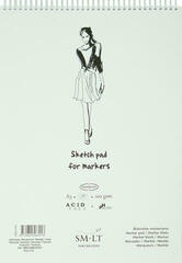 Szkicownik Smiltainis Sketch Pad for Markers Szkicownik 50 A3 100 g