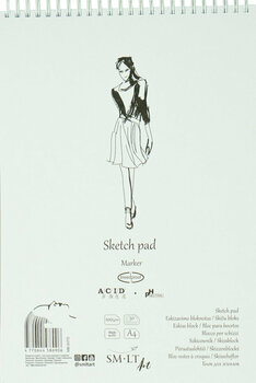 Livro de desenho Smiltainis Sketch Pad for Markers A4 100 g - 1