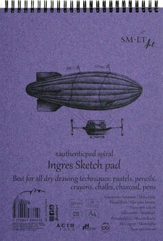 Sketchbook Smiltainis Ingres Sketch Pad Sketchbook 25 A5 130 g - 1