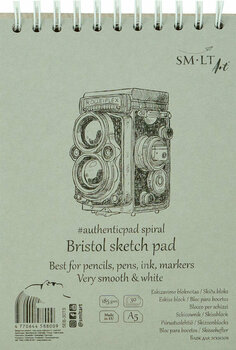 Sketchbook Smiltainis Bristol Sketch Pad Skitsebog 30 A5 185 g - 1