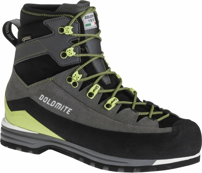 Mens Outdoor Shoes Dolomite Miage GTX Anthracite/Lime Green 43 1/3 Mens Outdoor Shoes