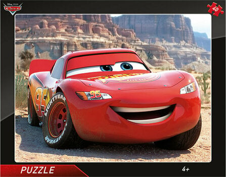 lightning mcqueen puzzle car