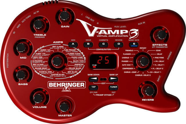 Multiefectos de guitarra Behringer V-AMP 3