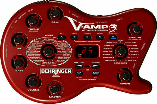 Multi-efeitos para guitarra Behringer V-AMP 3 - 1