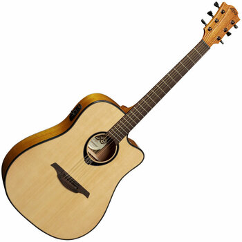 guitarra eletroacústica LAG Tramontane T 66 DCE - 1