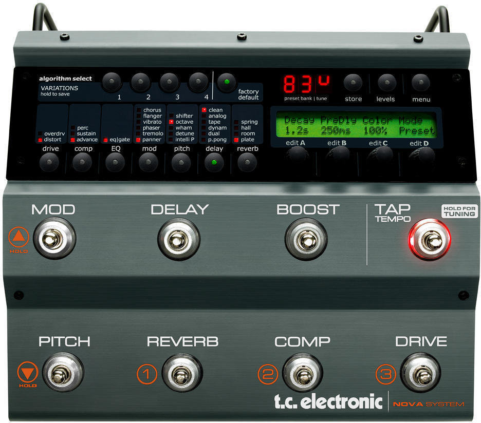 Gitaar multi-effect TC Electronic NOVA SYSTEM