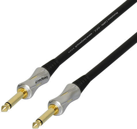 Nástrojový kabel Bespeco PT300 Černá 3 m Rovný - Rovný