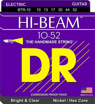 E-guitar strings DR Strings BTR-10