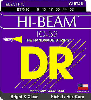 Struny pre elektrickú gitaru DR Strings BTR-10 - 1