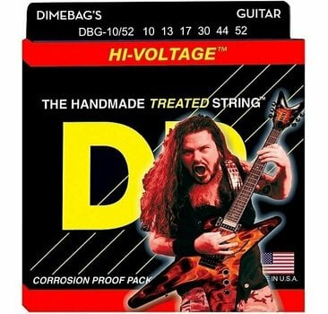 Cordas para guitarra elétrica Mi DR Strings DBG-10/52 - 1