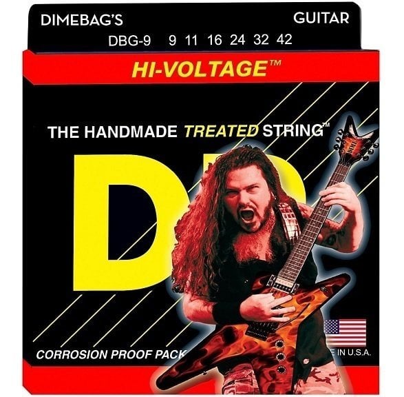 Cordas para guitarra elétrica Mi DR Strings DBG-9
