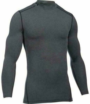 Thermal Clothing Under Armour ColdGear Compression Mock Carbon Heather XL - 1