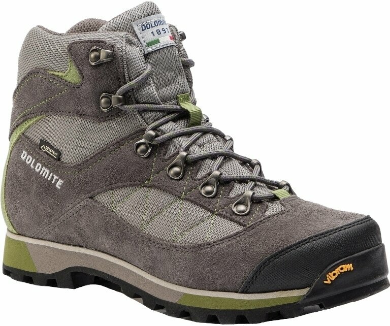 Dolomite Pantofi trekking de bărbați Zernez GTX Graphite Grey/Olive Green 43 1/3