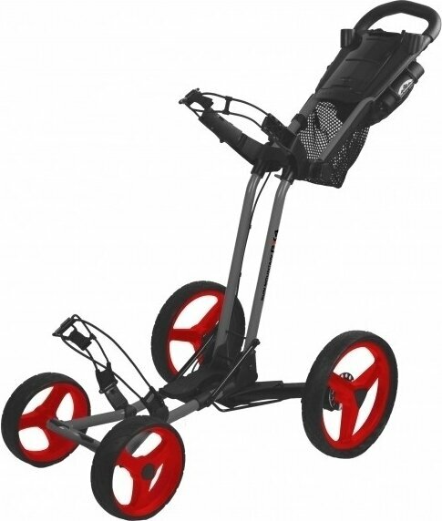 Ručna kolica za golf Sun Mountain Pathfinder4 Magnetic Grey/Red Ručna kolica za golf
