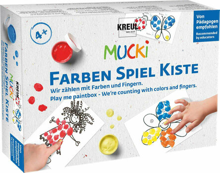 Finger Paint Kreul Mucki Finger Painting Set 5 x 50 ml - 1