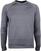 Bluza z kapturem/Sweter Nike Dry Brushed Crew Neck Gunsmoke XL