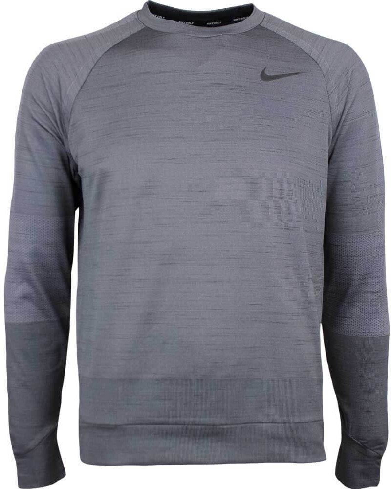 Tröja Nike Dry Brushed Crew Neck Mens Sweater Gunsmoke M
